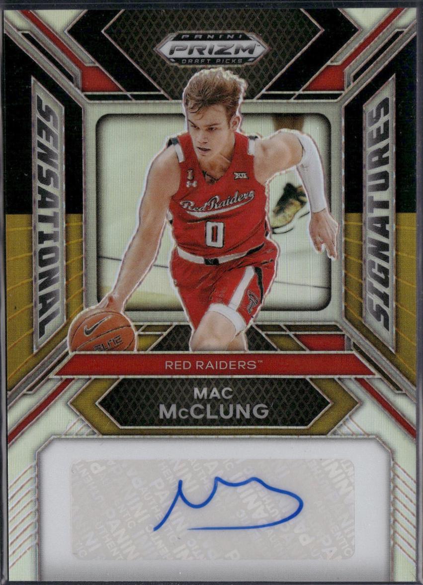 Mac McClung [Black Gold] #SS-MAC