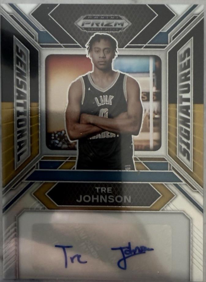 Tre Johnson [Black Gold] #SS-TRE