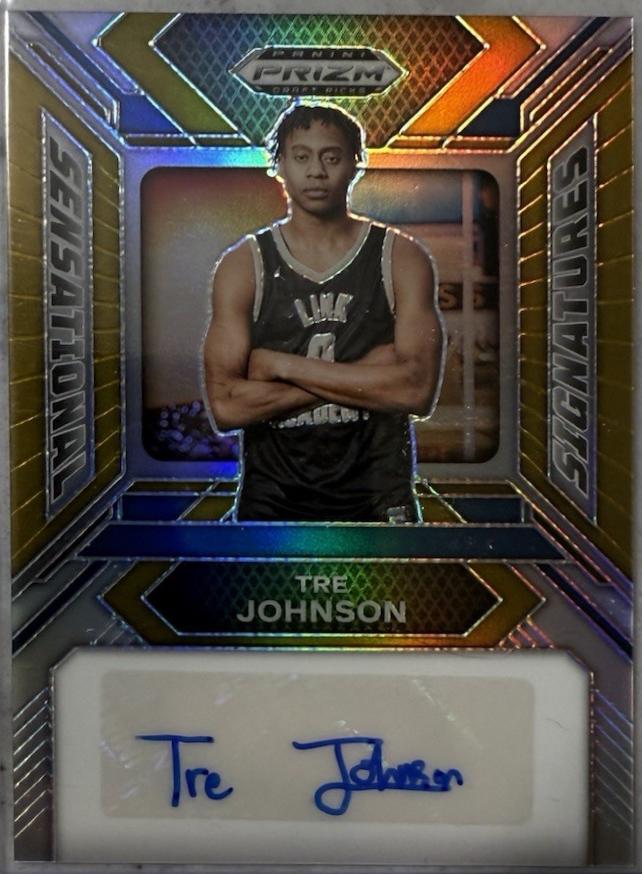 Tre Johnson [Gold] #SS-TRE
