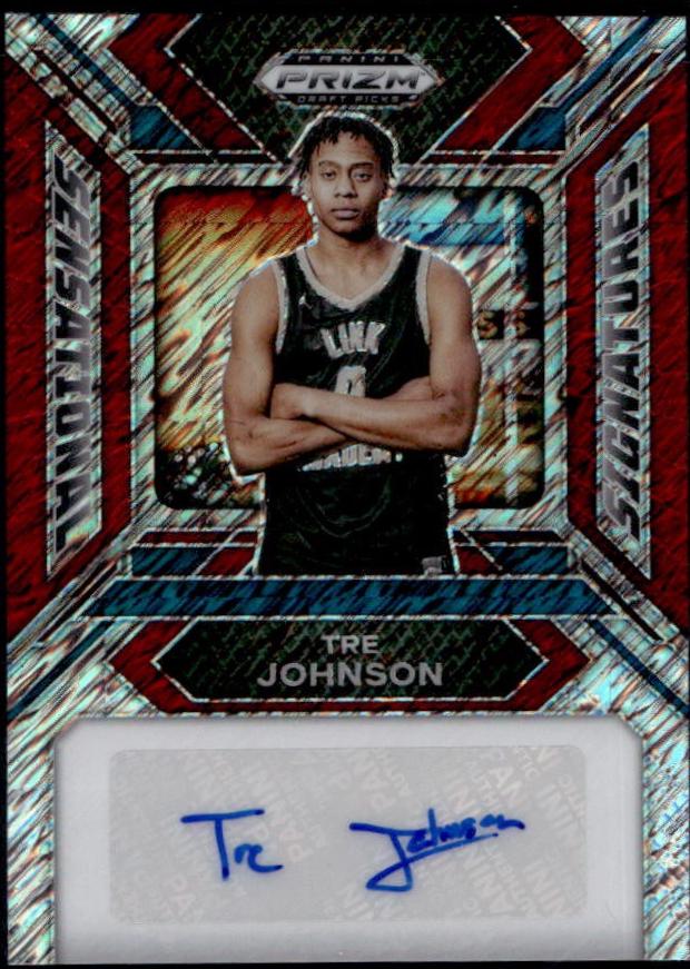 Tre Johnson [Red Shimmer FOTL] #SS-TRE