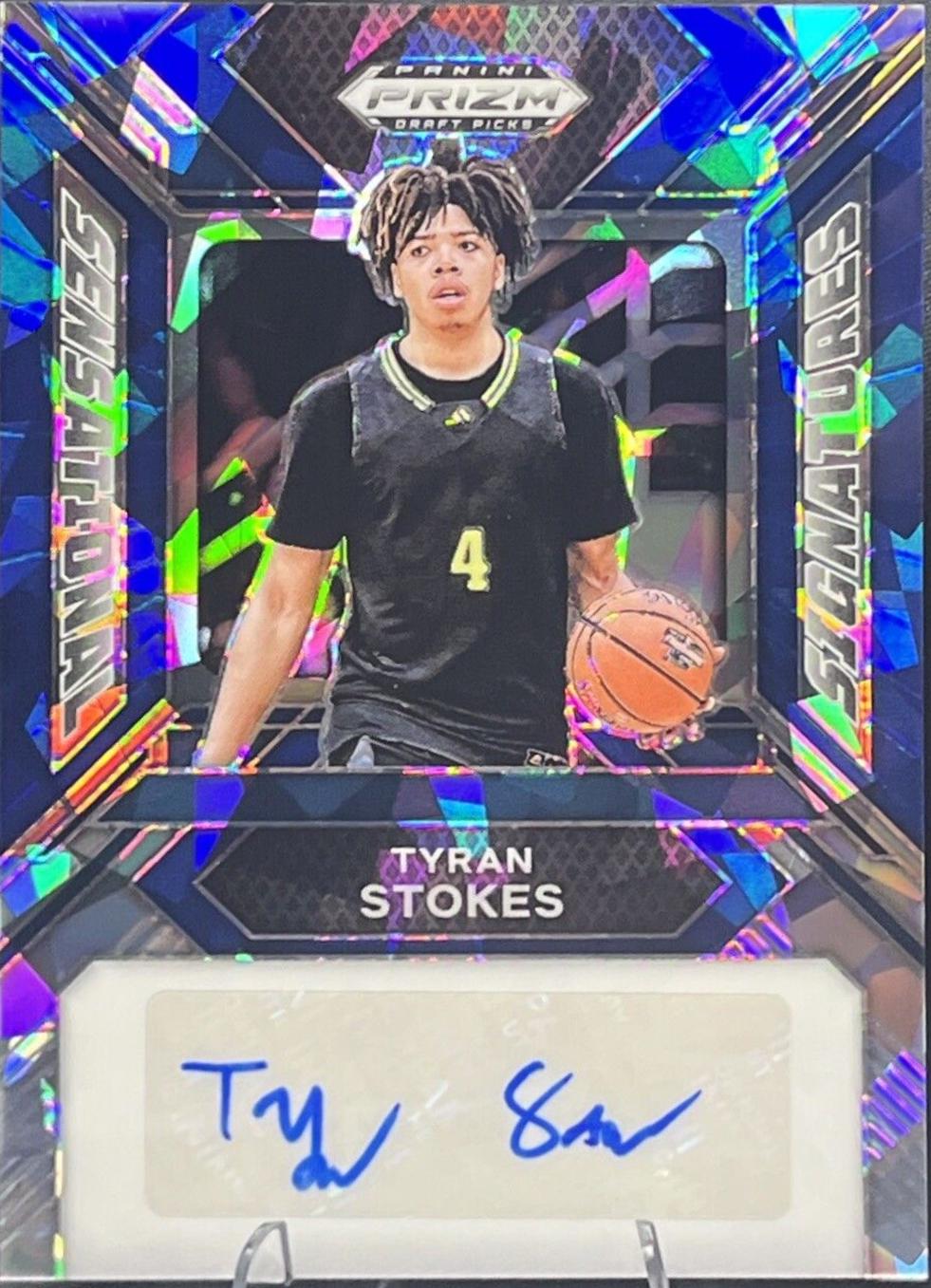 Tyran Stokes [Blue Ice] #SS-TSK
