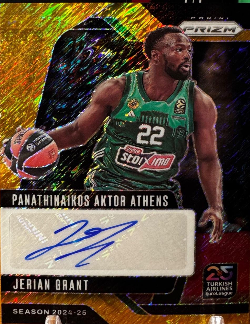 Jerian Grant [Gold Shimmer FOTL] #1