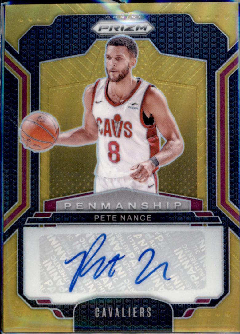 Pete Nance [Gold] #PNM-PNC