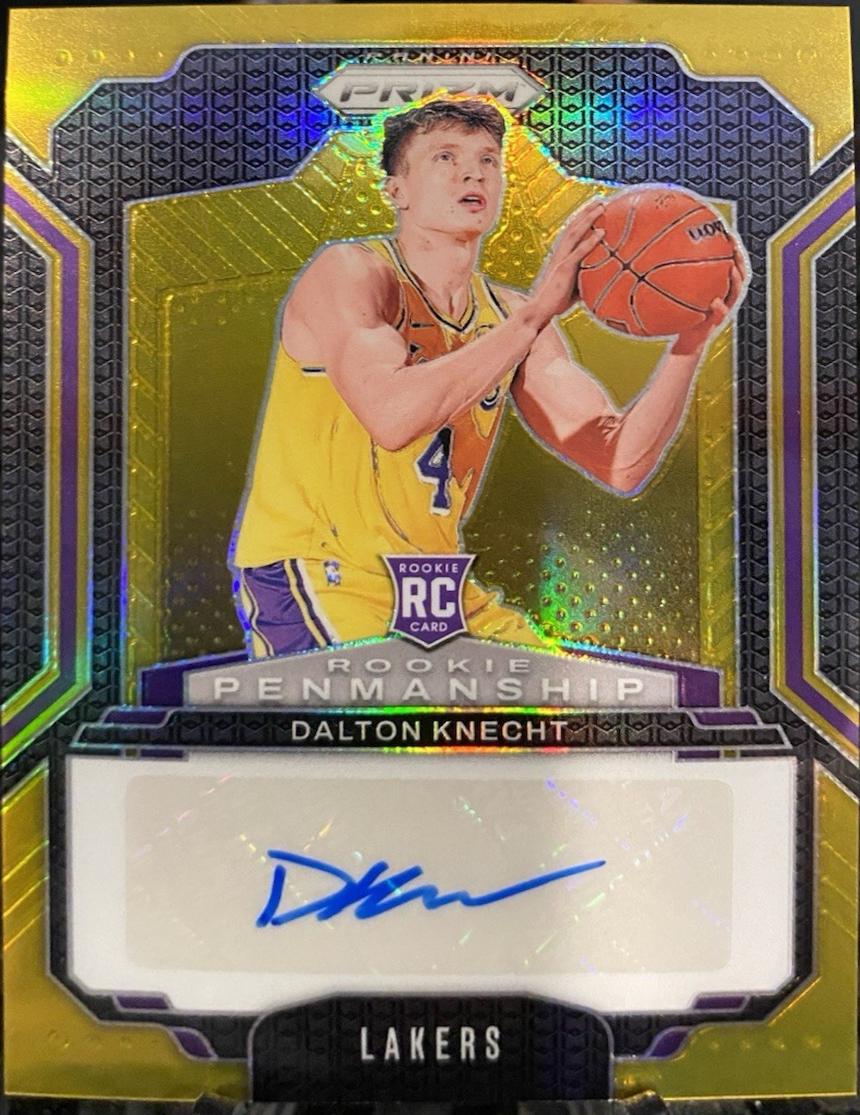 Dalton Knecht [Gold] #RPE-DKN