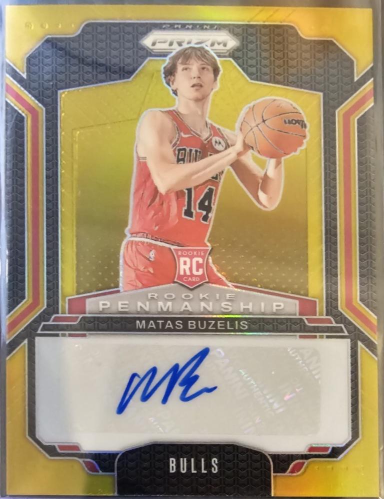 Matas Buzelis [Gold] #RPE-MBB