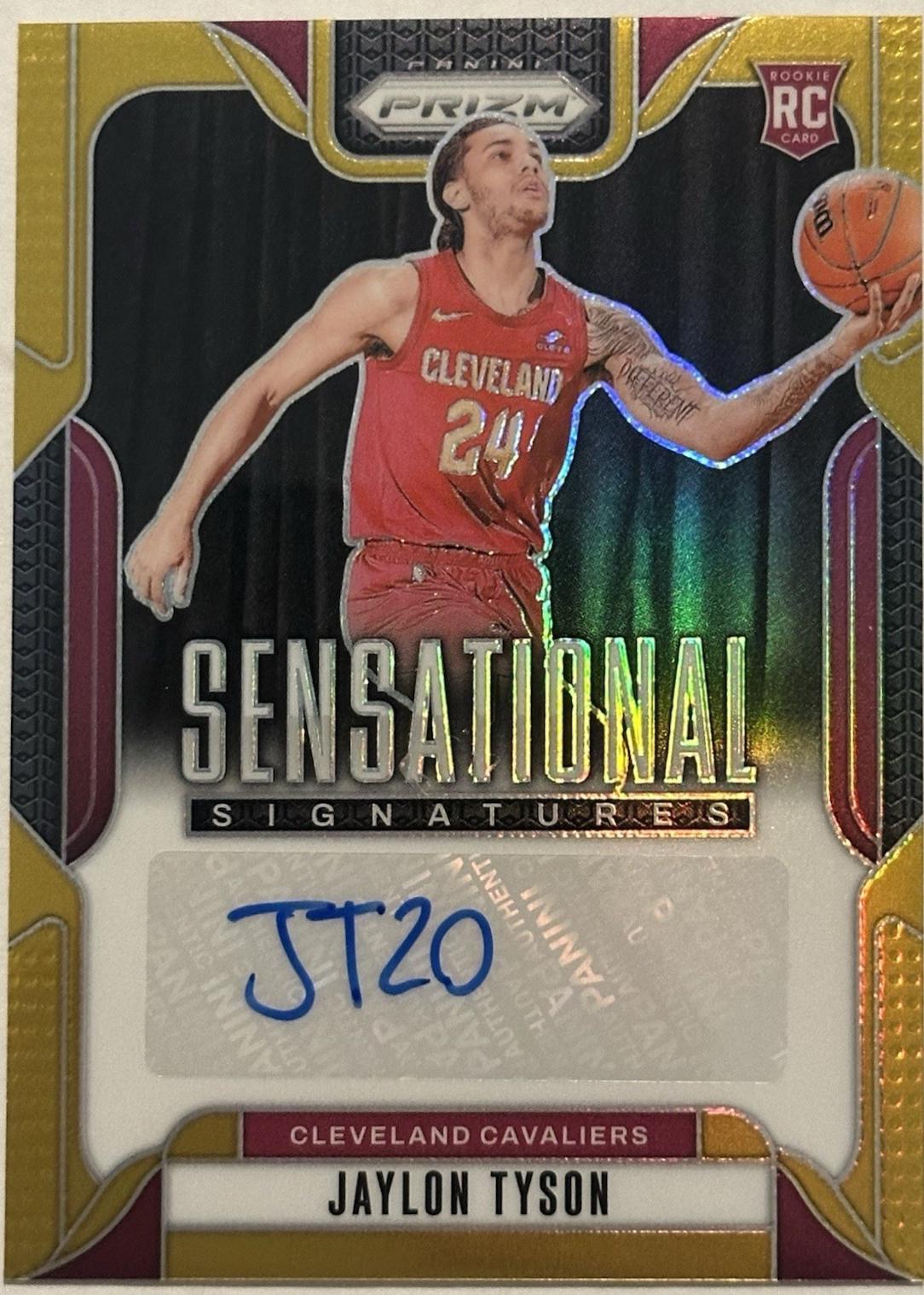 Jaylon Tyson [Gold] #SS-JTC
