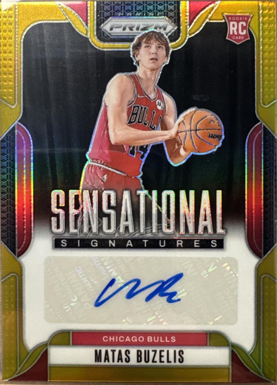 Matas Buzelis [Gold] #SS-MBB