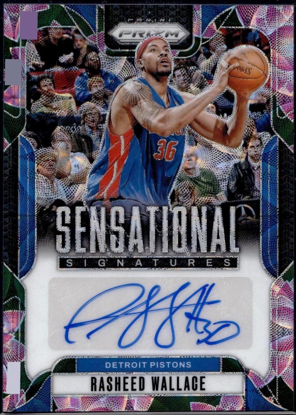 Rasheed Wallace [Lotus Flower] #SS-RWP