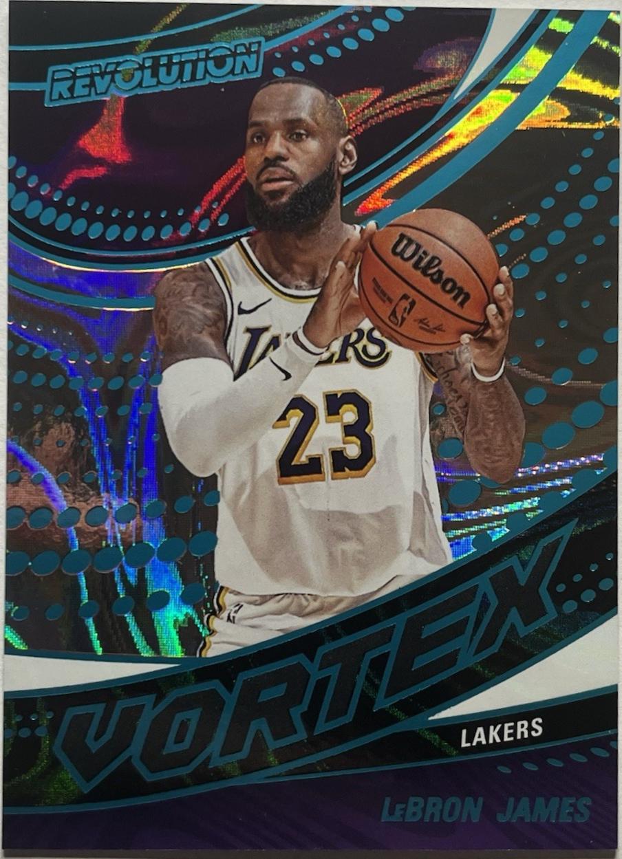 LeBron James [Teal Swirl] #12