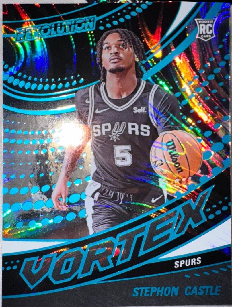 Stephon Castle [Teal Swirl] #19