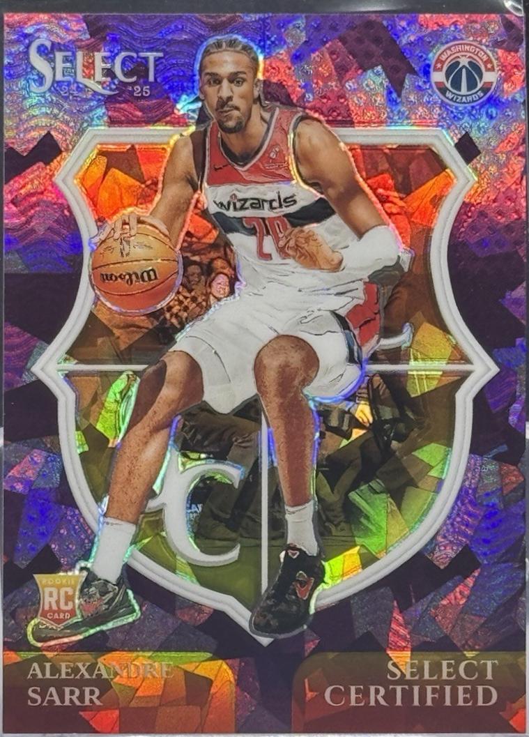 Alexandre Sarr [Purple Cracked Ice Prizm] #7
