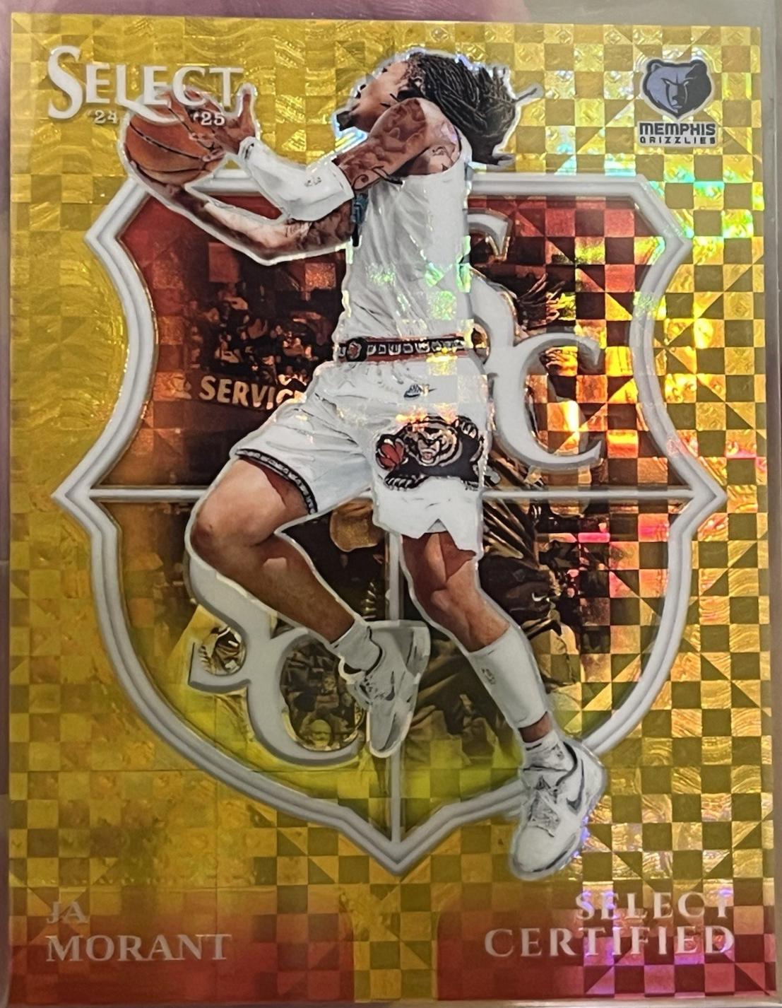 Ja Morant [Gold Prizm] #15