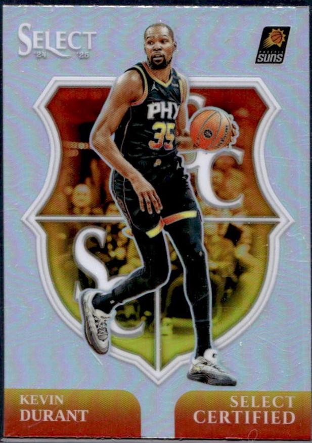 Kevin Durant [Silver Prizm] #17