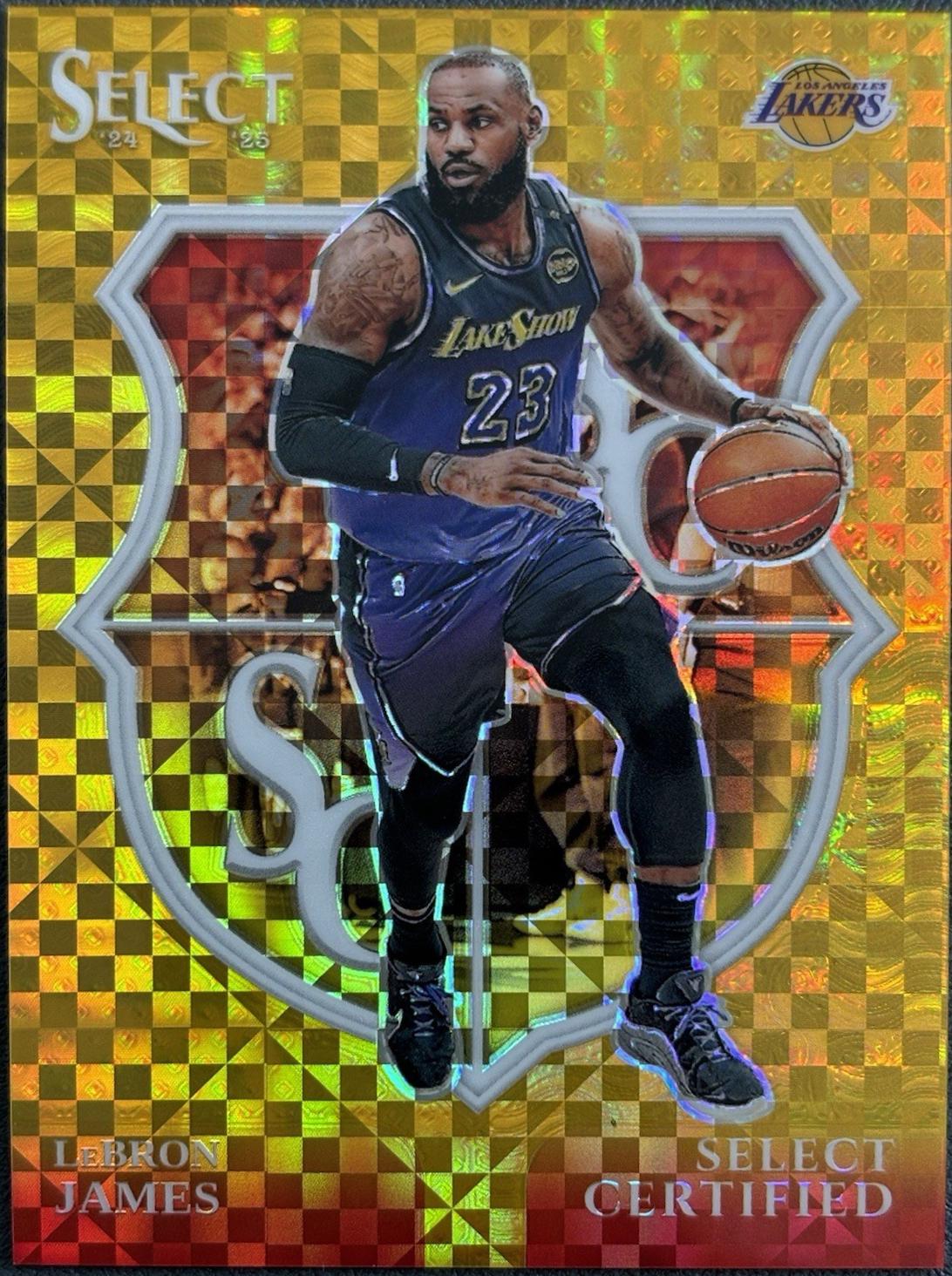 LeBron James [Gold Prizm] #5