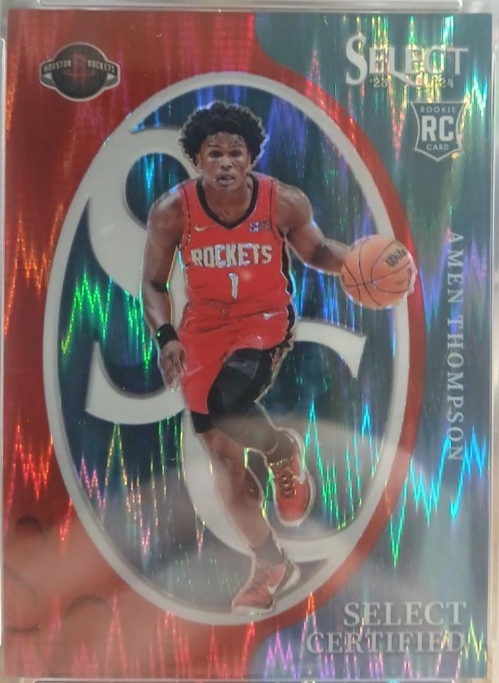 LeBron James [Red Flash Prizm] #5