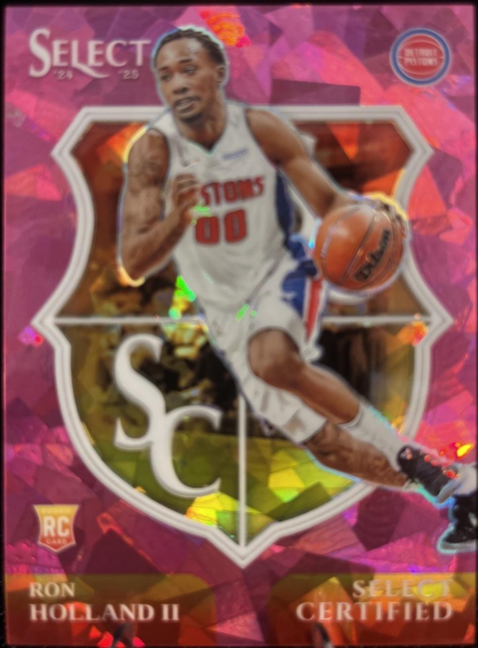 Ron Holland II [Pink Cracked Ice Prizm] #6