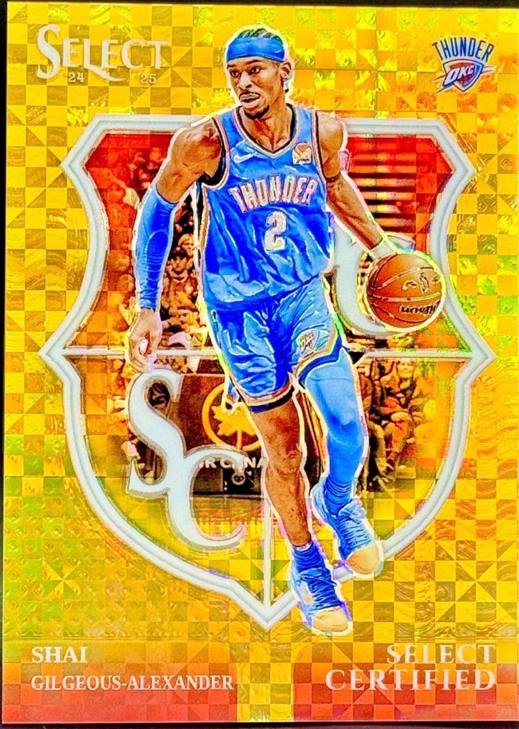 Shai Gilgeous-Alexander [Gold Prizm] #4