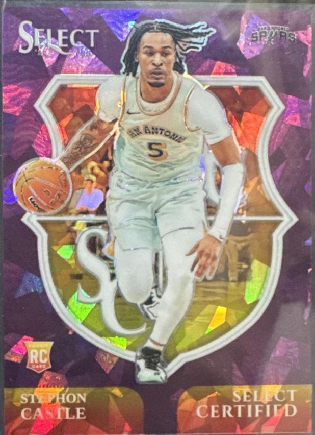 Stephon Castle [Purple Cracked Ice Prizm] #19
