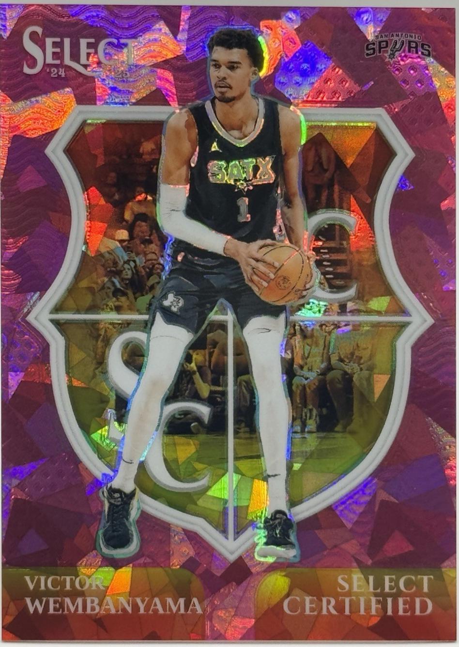 Victor Wembanyama [Pink Cracked Ice Prizm] #2