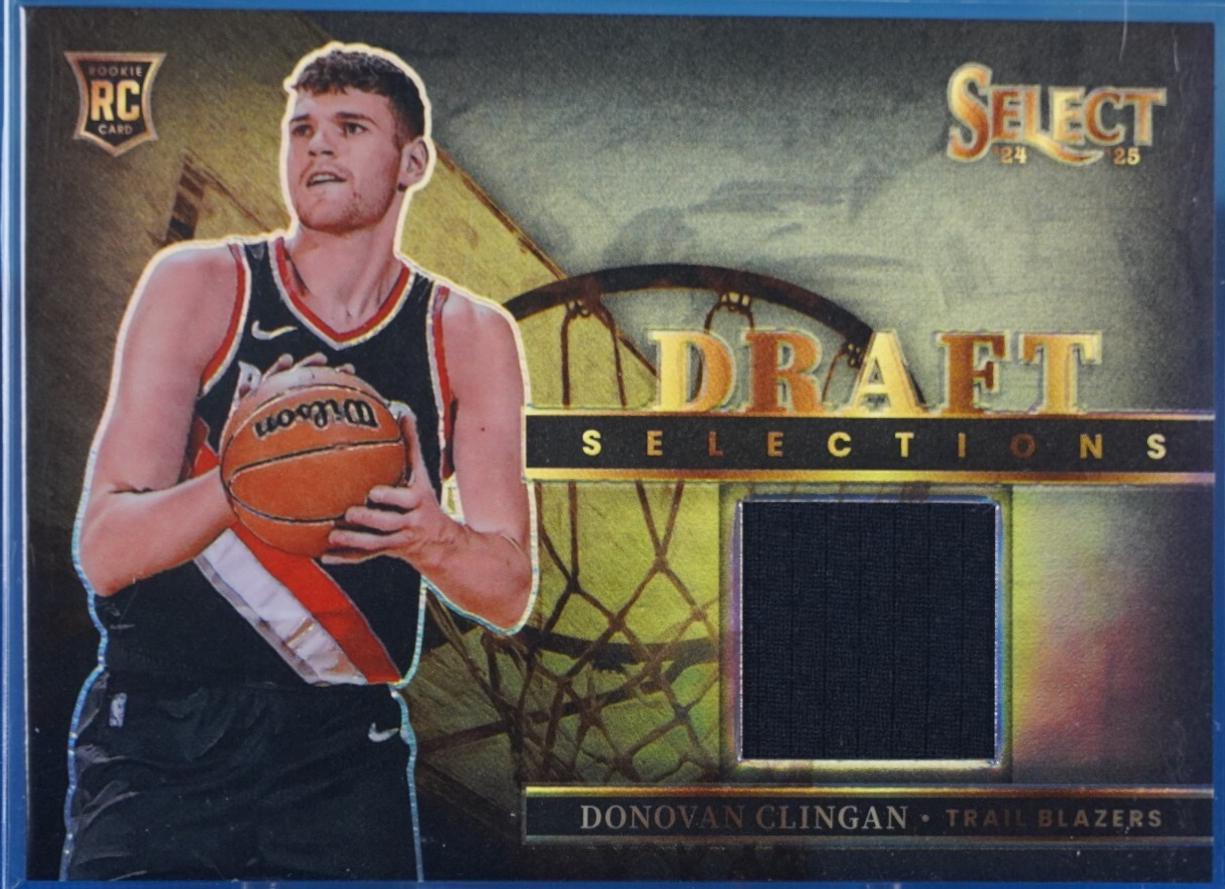 Donovan Clingan [Purple Prizm] #DSM-CLI