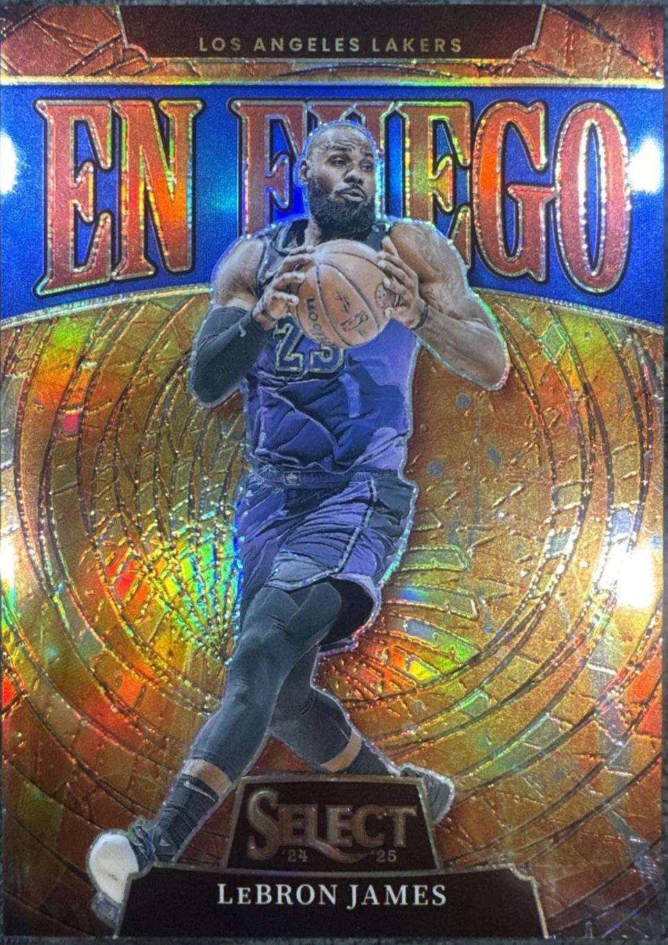 LeBron James [Blue Prizm] #7