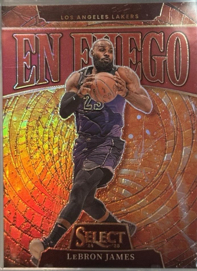 LeBron James [Red Prizm] #7