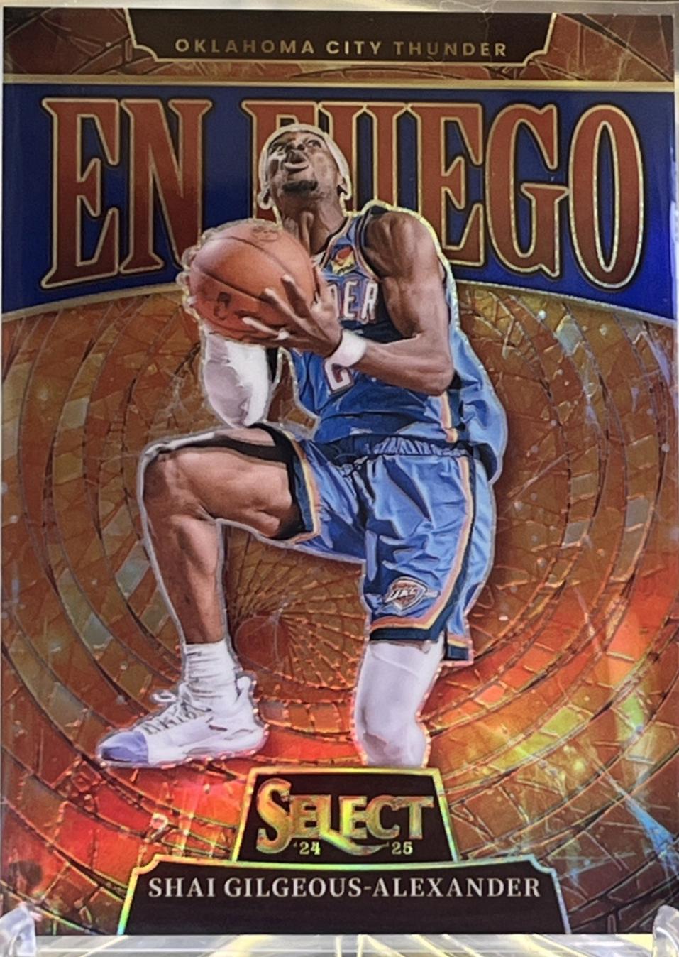 Shai Gilgeous-Alexander [Blue Prizm] #10
