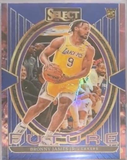 Bronny James Jr. [Blue Prizm] #19