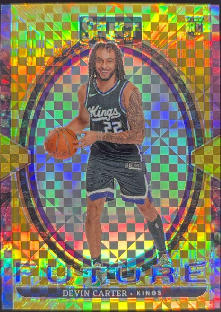 Devin Carter [Gold Prizm] #3