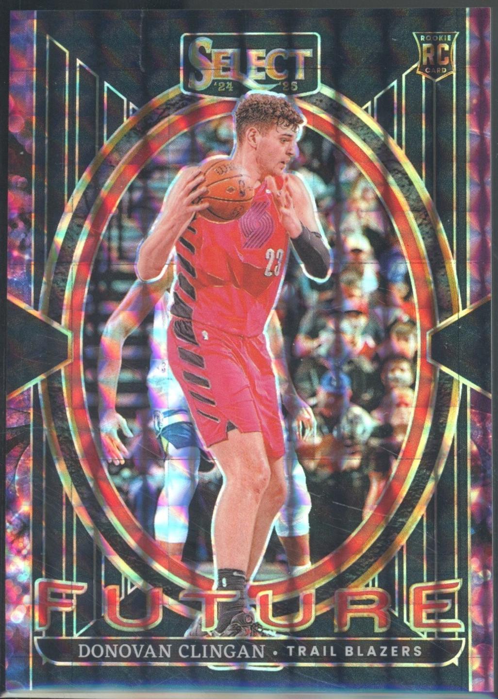 Donovan Clingan [Black Finite Prizm] #11