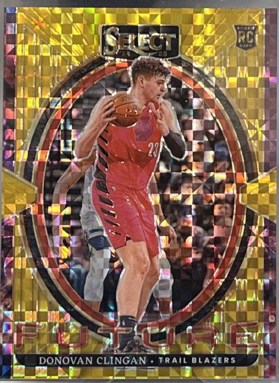 Donovan Clingan [Gold Prizm] #11