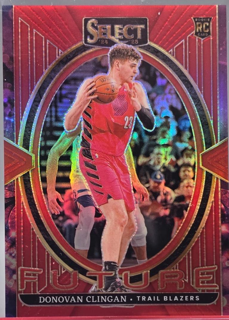 Donovan Clingan [Red Prizm] #11