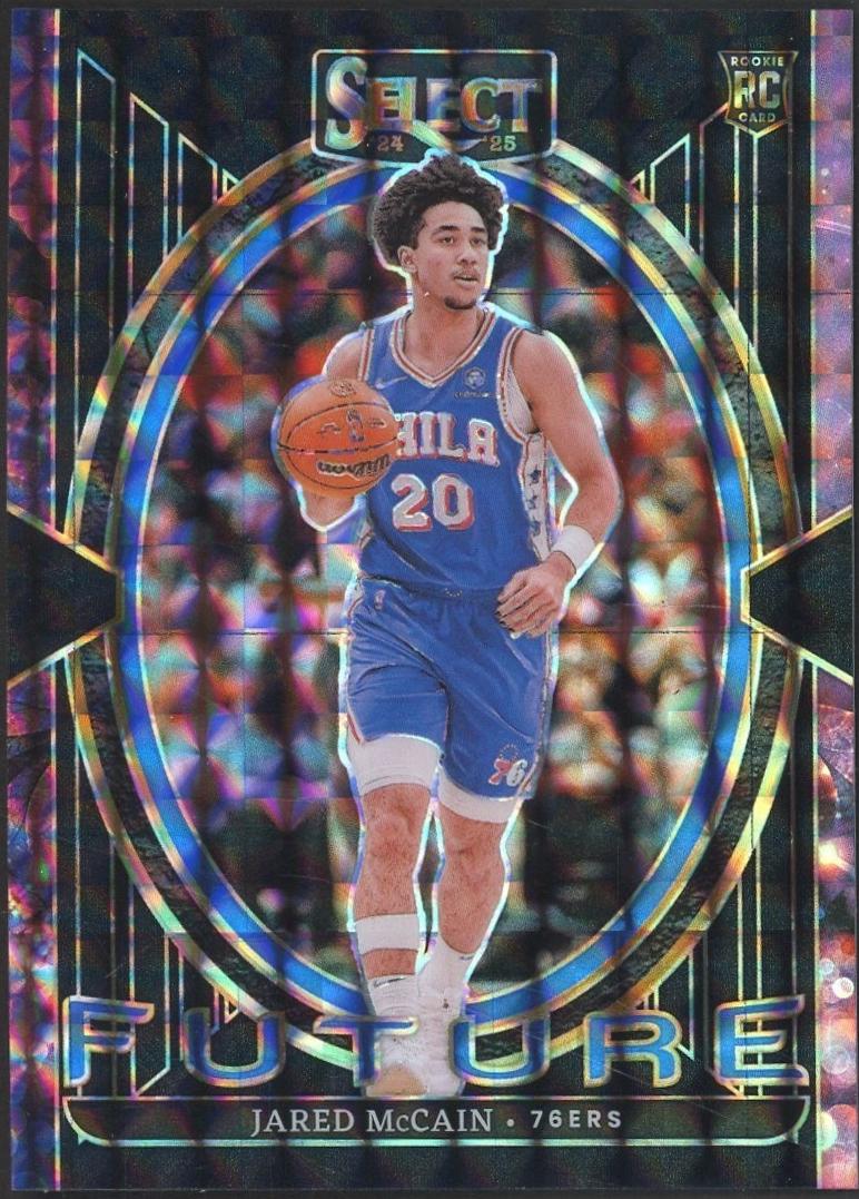 Jared McCain [Black Finite Prizm] #5