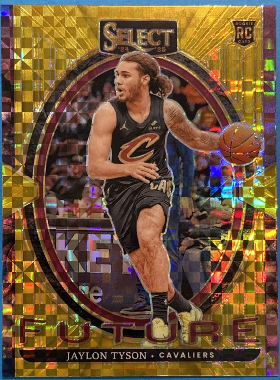 Jaylon Tyson [Gold Prizm] #7