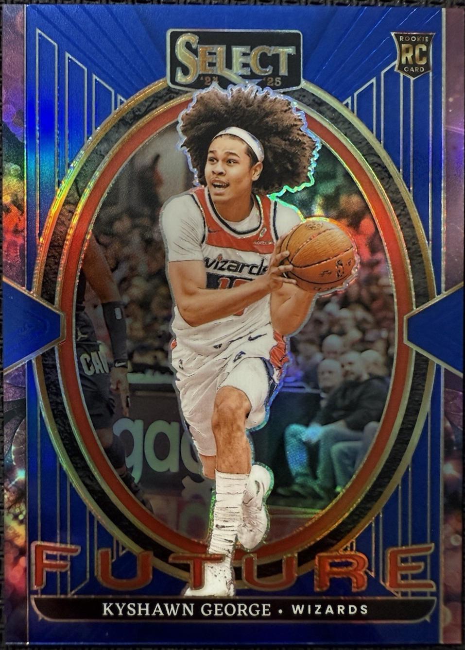 Kyshawn George [Blue Prizm] #8