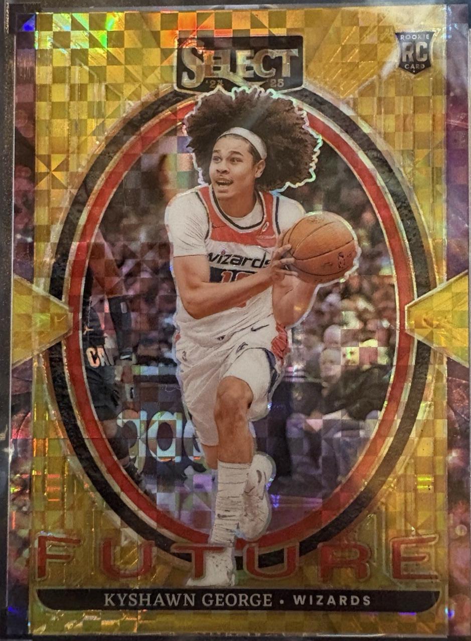 Kyshawn George [Gold Prizm] #8