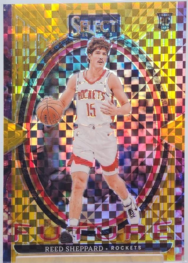 Reed Sheppard [Gold Prizm] #6