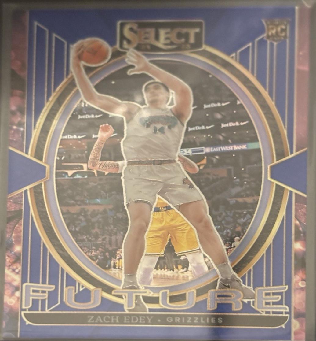 Zach Edey [Blue Prizm] #22
