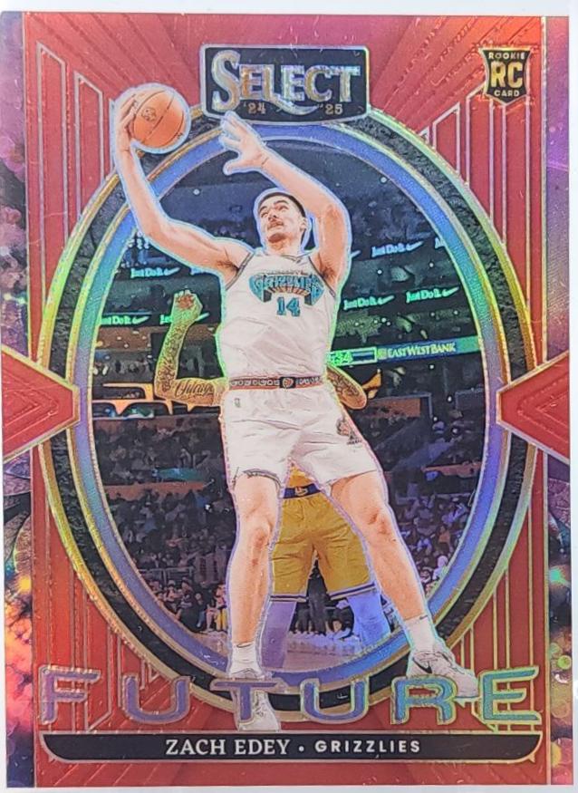 Zach Edey [Red Prizm] #22