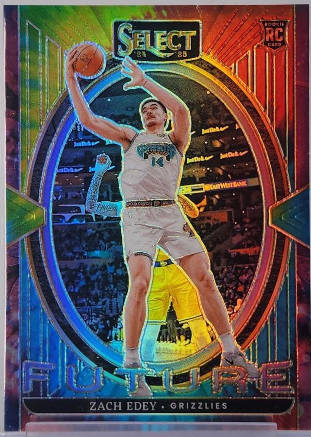 Zach Edey [Tie-Dye Prizm] #22