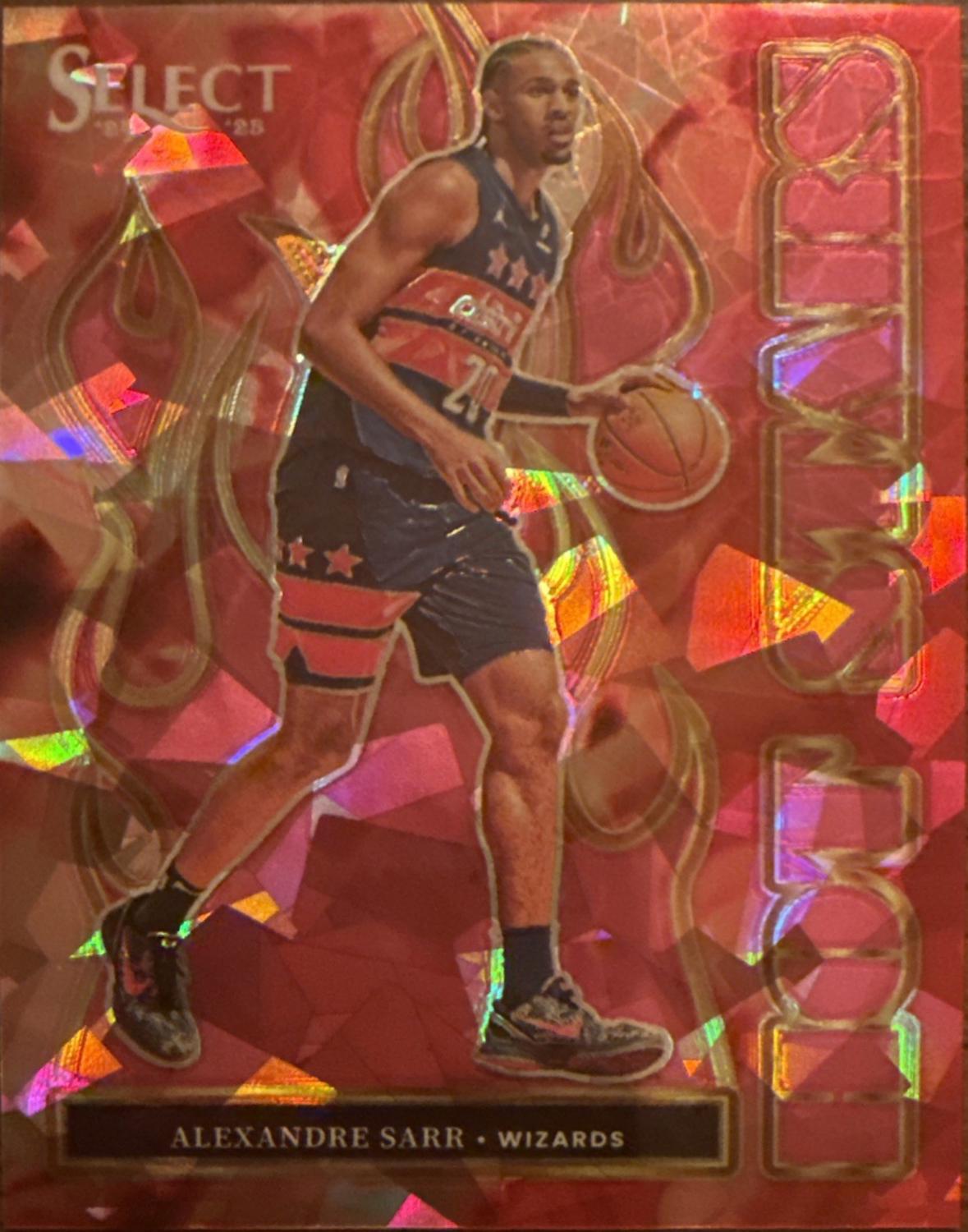 Alexandre Sarr [Pink Cracked Ice Prizm] #10