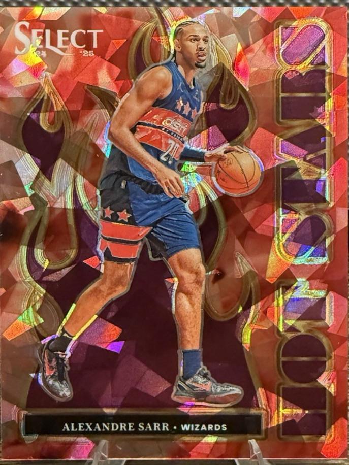 Alexandre Sarr [Purple Cracked Ice Prizm] #10