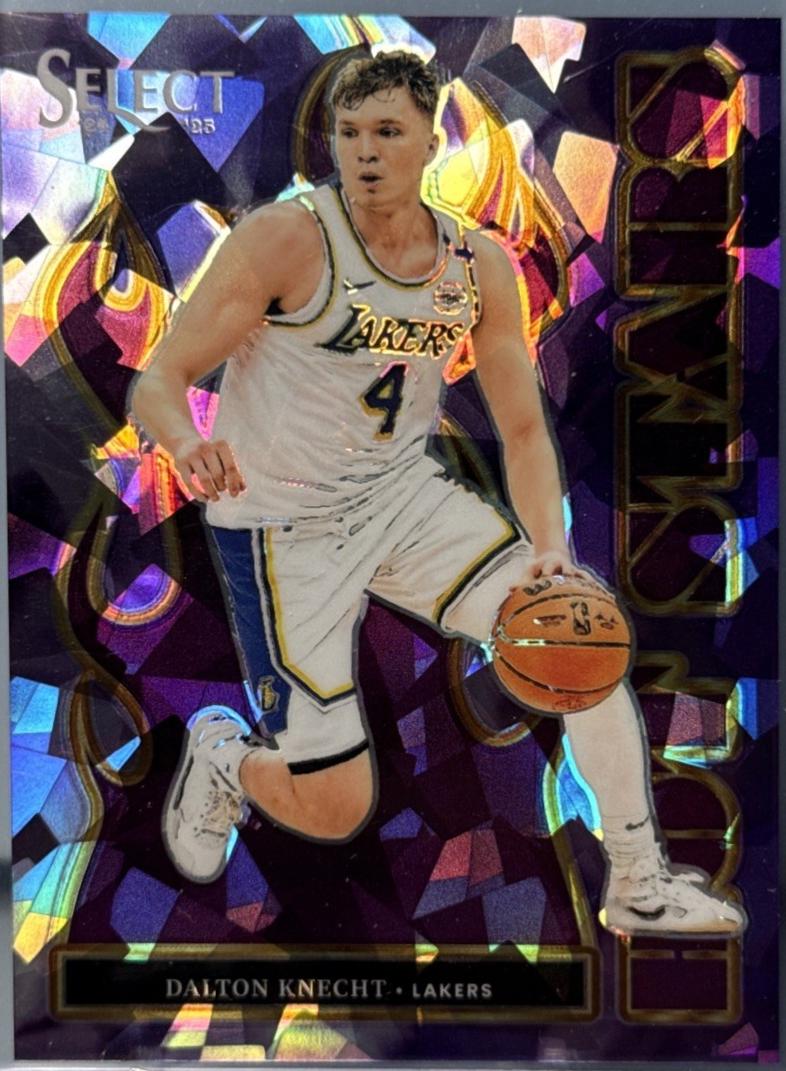 Dalton Knecht [Purple Cracked Ice Prizm] #11
