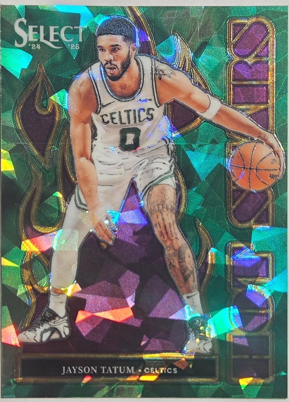 Jayson Tatum [Purple Cracked Ice Prizm] #5