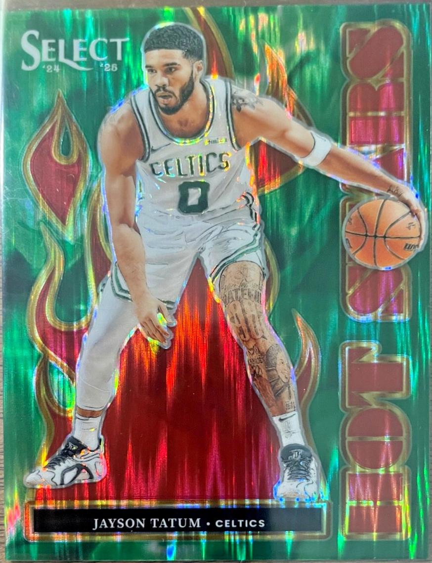 Jayson Tatum [Red Flash Prizm] #5