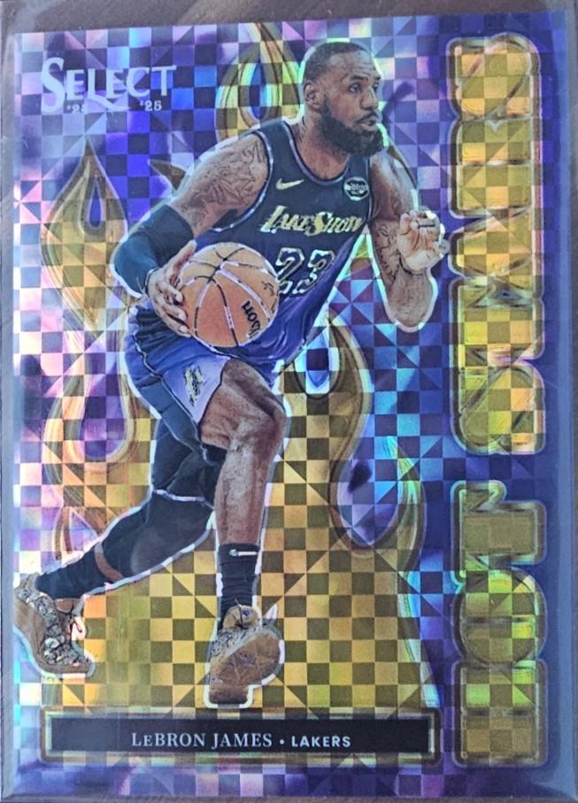 LeBron James [Gold Prizm] #8