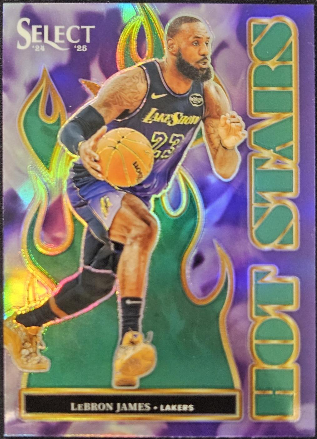 LeBron James [Green Prizm] #8