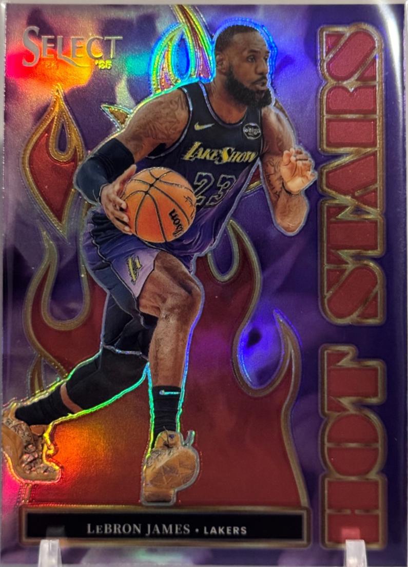 LeBron James [Red Prizm] #8