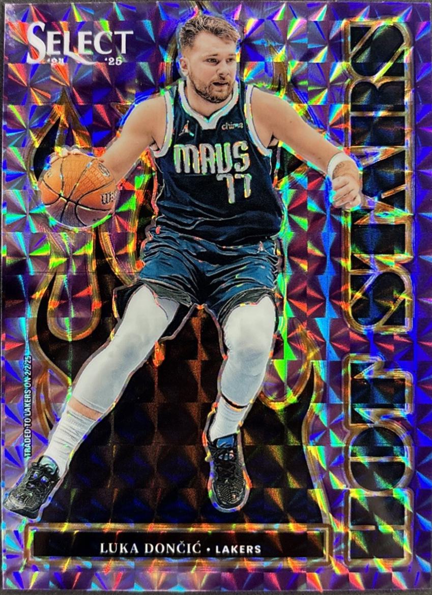 Luka Doncic [Black Finite Prizm] #3