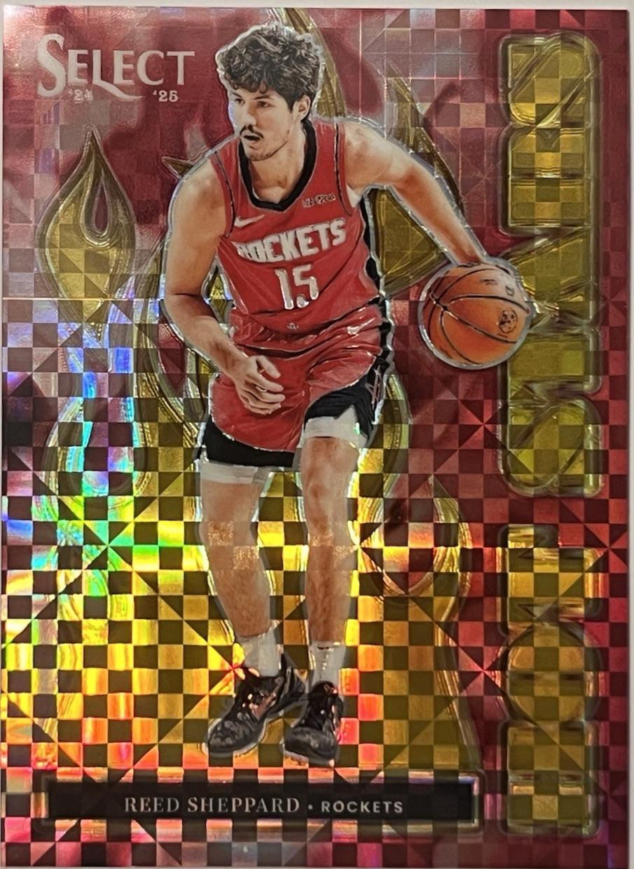 Reed Sheppard [Gold Prizm] #6